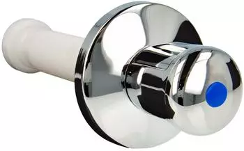 tecuro Verl&auml;ngerungs-Set f&uuml;r UP-Ventil 50-140mm, mit Rosette und Griff, verchromt (90613)