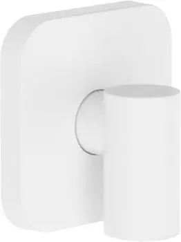 Hansgrohe FixFit Fine Q Wandanschluss mit R&uuml;ckflussverhinderer, mattwei&szlig; (28884700)