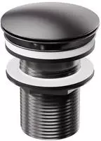 Steinberg Serie 100 Schaftventil, Badarmaturen, 100 1693 BGM, brushed gun metal