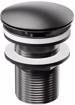 Steinberg Serie 100 Schaftventil G 1¼ ohne Überlauf, brushed gunmetal (1001693BGM)