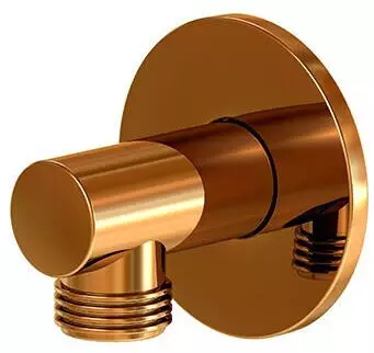 Steinberg Serie 100 Brauseanschlussbogen G 1/2, rund, rose gold (1001660RG)