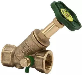 Schlösser Freistromventil Schrägsitz DN25 1" mit Entleerung (0015302500001)