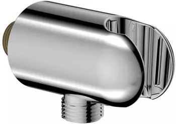 Hansa Wandanschlussbogen DN 15, zweiteilig, chrom (290019)