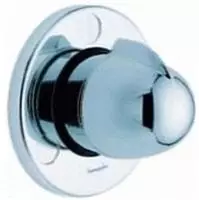 hansgrohe Grundk&ouml;rper Trio 15981180 Absperr- und Umstellventil, DN 20