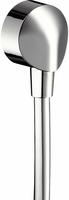 hansgrohe Wandanschluss 27454000 ohne Kugelgelenk und R&uuml;ckflussverhinderer, chrom