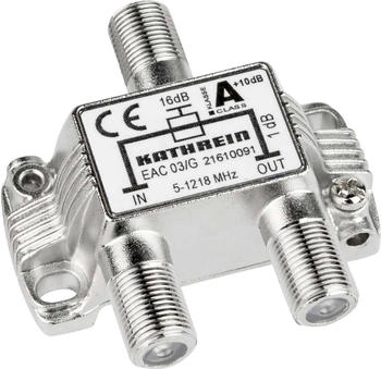 Kathrein EAC 03/G Kabel-TV Abzweiger 1-fach 5-1218 MHz 16dB (21610091)
