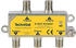 TechniSat 4-Wege Verteiler mit DC-Durchlass (0022/3111)