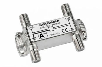 Kathrein Verteiler EBC 03/G 3-fach 5-1218 MHz 6dB (21610085)