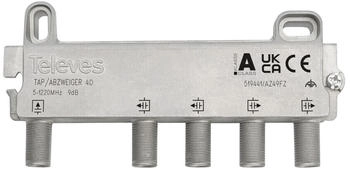 Televes AZ49FZ 4-fach End-Abzweiger 5-1218 MHz (519441)