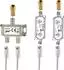 TronicXL 2-fach Antennenverteiler Splitter mit Sat-Verstärker 40dB