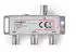 Nedis CATV-Splitter 5-1000MHz 3 Ausgänge 6,8dB (SSPL300ME)