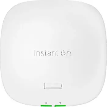 HPE Instant On AP21 (RW) Wi-Fi 6 Access Point Bundle mit Netzteil (S1T15A#ABG)
