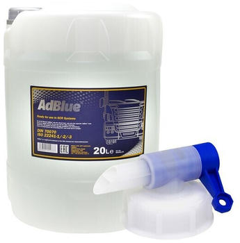 Mannol AdBlue 20 L inkl. Auslasshahn (AD3001)
