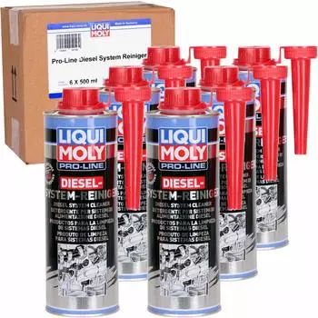 LIQUI MOLY Pro-Line Diesel-System-Reiniger 5156 (6 x 500 ml)