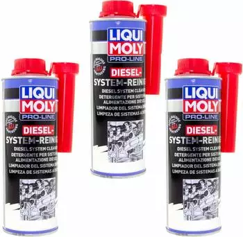 LIQUI MOLY Pro-Line Diesel-System-Reiniger 5156 (3 x 500 ml)