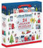 Eurographics 9924-5805 - Advent - Christmas Town, 24 Puzzles je 50 Teile