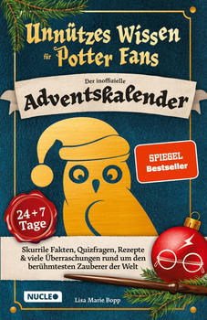 Nucleo Unnützes Wissen für Potter-Fans Adventskalender