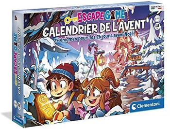Clementoni Calendrier de l'Avent "Escape Game" (French)