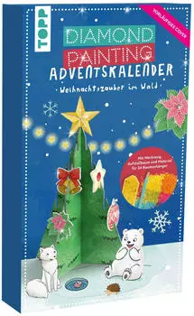 Topp Diamond Painting Adventskalender Weihnachtszauber im Wald Topp Diamond Painting Adventskalender Weihnachtszauber im Wald