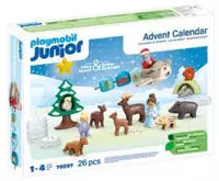 Playmobil 70297-UNIT, Playmobil Junior: Christmas In The Snow Advent Calendar