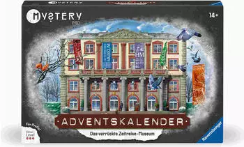 Ravensburger Mystery PRO Adventskalender Das verrückte Zeitreisemuseum