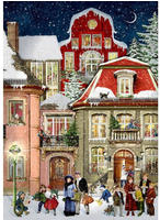 A4-Wand-Adventskalender &ndash; In der Weihnachtsgasse