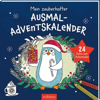 Ars Edition Mein zauberhafter Ausmal-Adventskalender Ars Edition Mein zauberhafter Ausmal-Adventskalender