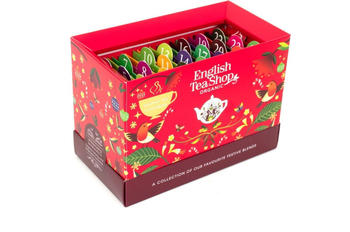 English Tea Shop Christmas Countdown Adventskalender rot 2024