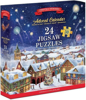 Eurographics 24 Jigsaw Puzzles Christmas Memories Adventskalender 2024