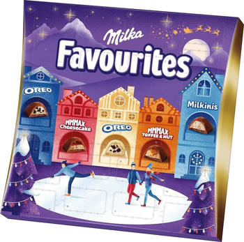 Milka Favourites Adventkalender 206g