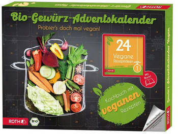 ROTH Gew&uuml;rz-Adventskalender Vegane Rezepte 2024