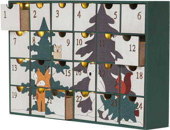 Star Trading LED-Adventskalender mit LED und Timer (271-86)
