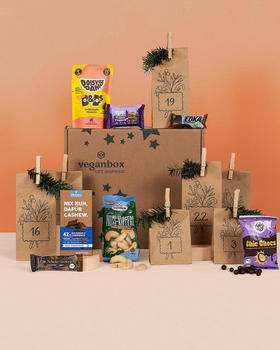 Vegan Box Süßigkeiten Adventskalender 2024