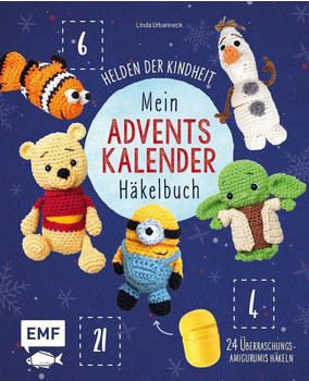 EMF Verlag Mein Adventskalender-H&auml;kelbuch Helden der Kindheit