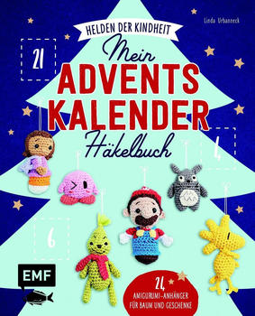 EMF Verlag Mein Adventskalender-Häkelbuch Helden der Kindheit (2024)