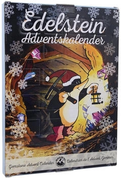 Marco Schreier Adventskalender 24 EdelSteine Maulwurf Theo Mauli in Höhle