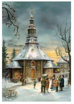 Sellmer Adventskalender "Seiffener Kirche"