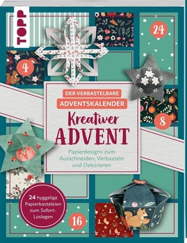 Busse Seewald Der verbastelbare Adventskalender: Kreativer Advent. Papierdesigns zum Ausschneiden Verbasteln und Dekorieren