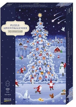 Korsch Verlag Puzzle-Adventskalender 'Tomtes Weihnachtszauber'