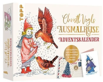 Topp Christl Vogls Ausmalreise der Adventskalender