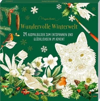 Coppenrath 95312 Wundervolle Winterwelt, Kreativ-Adventskalender Bastin