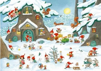 Coppenrath Sticker-Adventskalender Im Wichtel-Wimmelwald