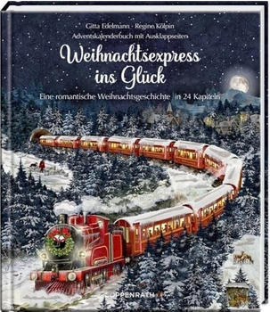 Coppenrath Adventskalenderbuch Weihnachtsexpress ins Glück, Format: 16 x 18\