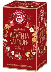 Teekanne Tee Adventkalender 2025