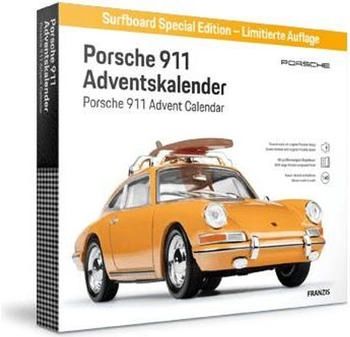 Franzis Porsche 911 Surfbrett Adventskalender 2025 (67299)