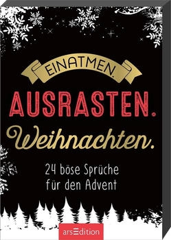 Ars Edition Einatmen. Ausrasten. Weihnachten.