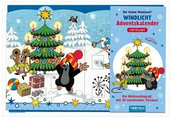 Trötsch Windlicht Adventskalender 'Der kleine Maulwurf'