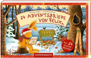 Coppenrath Brief-Adventskalenderbuch 24 Adventsbriefe von Felix: Mit 24 echten Briefen