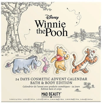 Accentra Disney Winnie Pooh Adventskalender – 24 Beauty Produkte & Wellness Geschenk