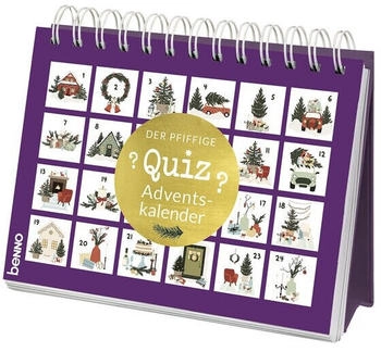 St. Benno Verlag Der pfiffige Quiz-Adventskalender